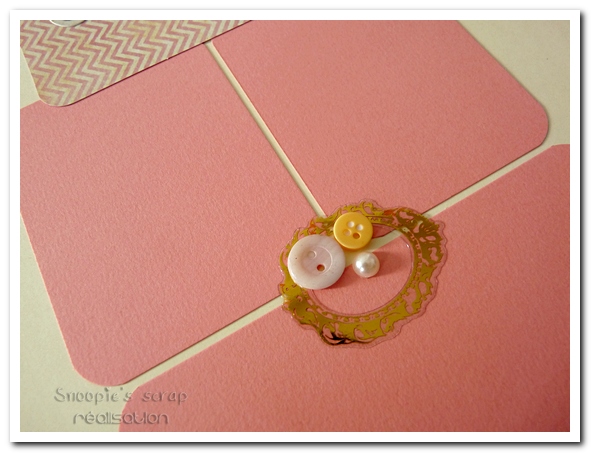 livre d'or Rachel & Arnaud détails or - snoopie's scrap creation (1)