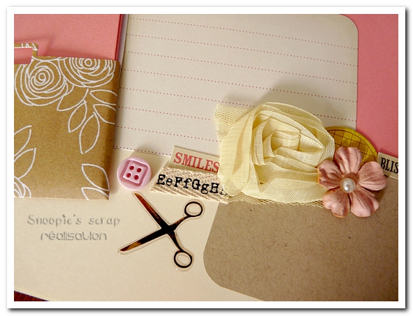 livre d'or Rachel & Arnaud détails or - snoopie's scrap creation (2)