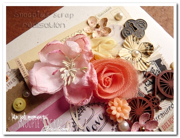 livre d'or Rachel & Arnaud - Snoopie's scrap creation (10)