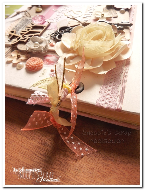 livre d'or Rachel & Arnaud - Snoopie's scrap creation (3)