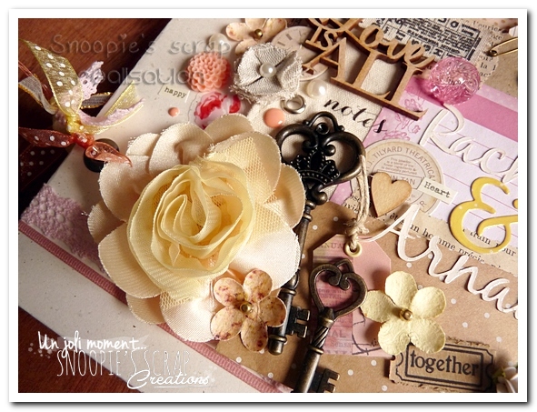 livre d'or Rachel & Arnaud - Snoopie's scrap creation (7)