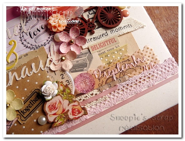 livre d'or Rachel & Arnaud - Snoopie's scrap creation (8)