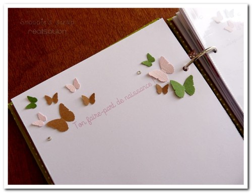 livre naissance victoire - vert, rose et marron - fôret enchantée (18)