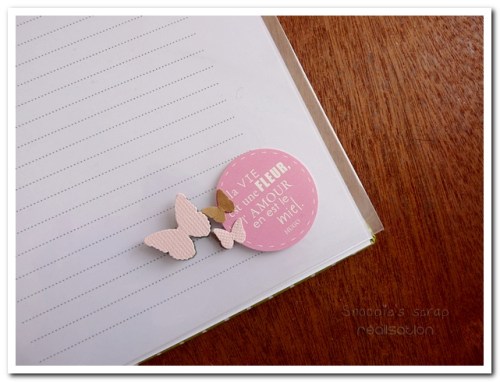 livre naissance victoire - vert, rose et marron - fôret enchantée (19)