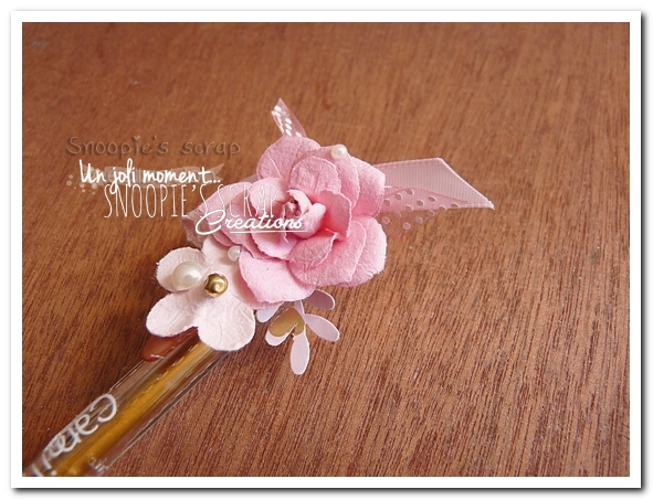 stylo Camille & Nicolas - Snoopie's scrap (5)