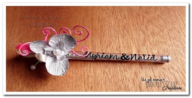 Stylo Myriam & Walid - Snoopie's scrap creation (1)