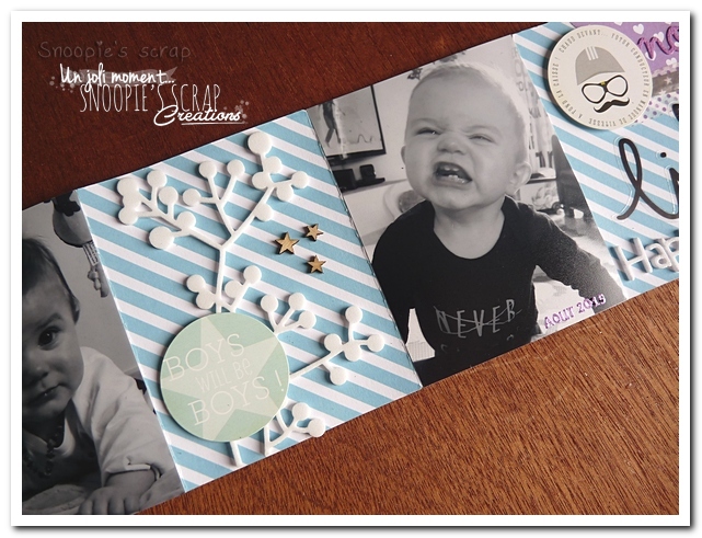 album photos accordéon - snoopie scrap (11)