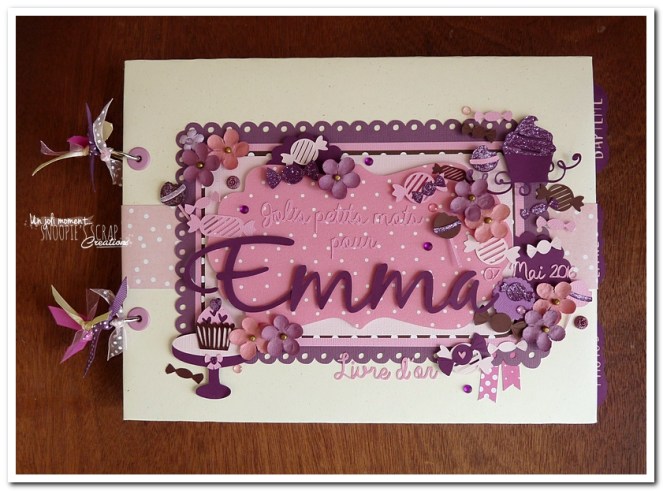 livre d'or Baptême E - snoopiescrap creations (1)