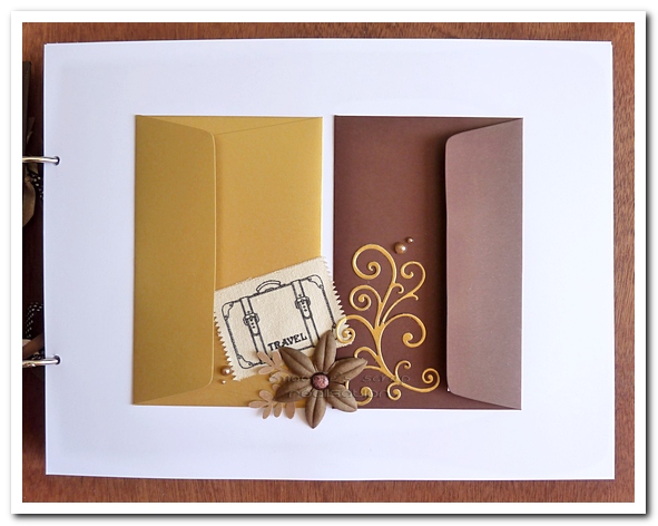 livre d'or Gabriella & Jude - 05.09.2015 - marron & or - voyage (20)