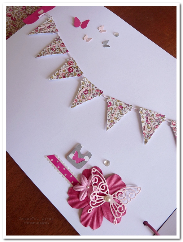 livre Héloïse - Liberty, papillons, fuschia, rose, gris, blanc (1 (21)