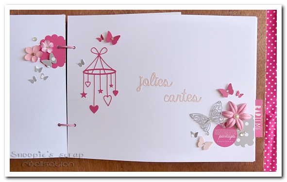 livre Héloïse - Liberty, papillons, fuschia, rose, gris, blanc (1 (31)