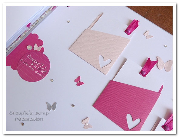 livre Héloïse - Liberty, papillons, fuschia, rose, gris, blanc (1 (86)