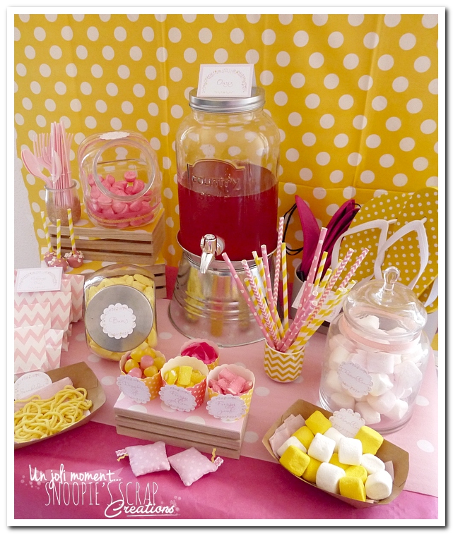 sweet table événement mariage bapteme communion - snoopiescrap (4)