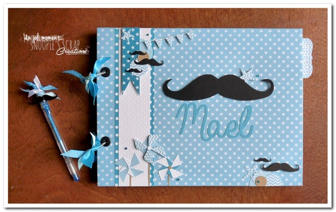 snoopiescrap livre d'or baptême mael (1)