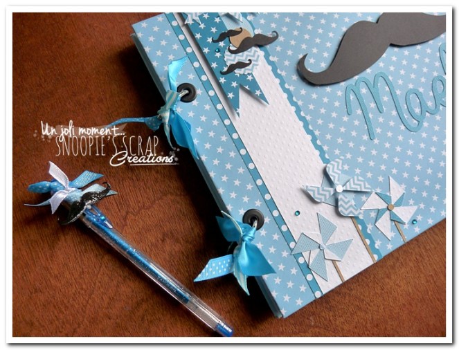 snoopiescrap livre d'or baptême mael (4)