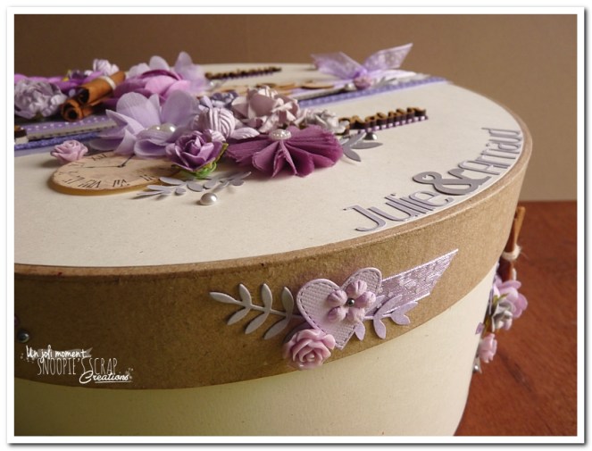 Urne tirelire mariage J & A - snoopiescrap creations (14)