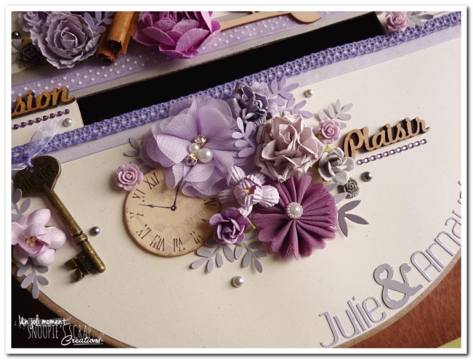 Urne tirelire mariage J & A - snoopiescrap creations (2)