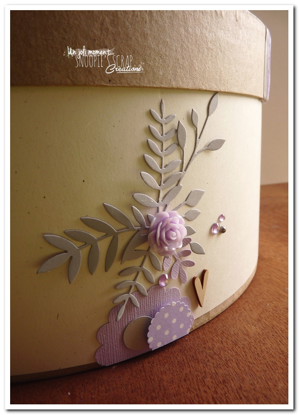 Urne tirelire mariage J & A - snoopiescrap creations (29)