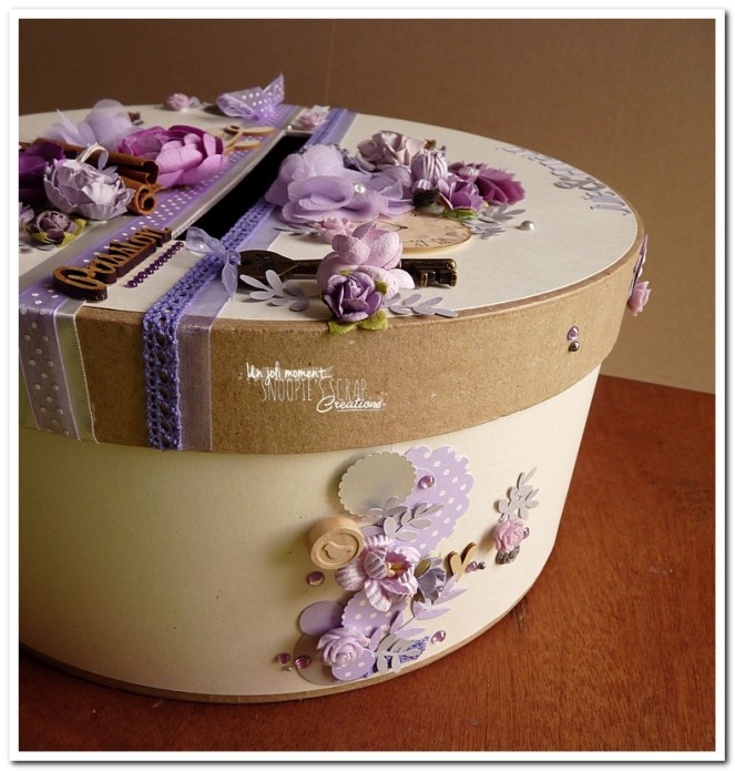 Urne tirelire mariage J & A - snoopiescrap creations (31)