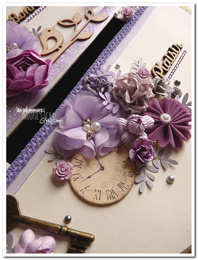 Urne tirelire mariage J & A - snoopiescrap creations (4)