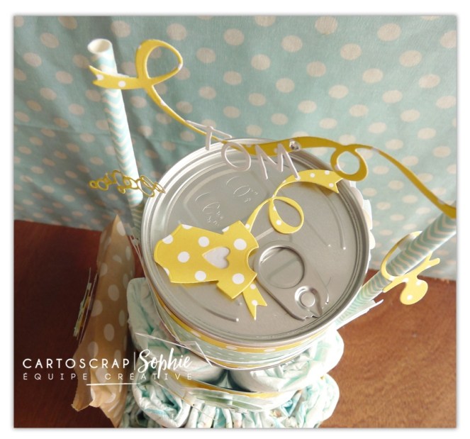 snoopie - cartoscrap dt - gateau de couches (7)